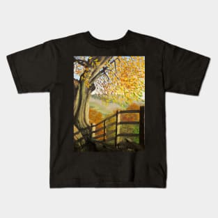 Descent To Skirrid Kids T-Shirt